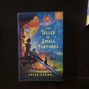 The Teller of Small Fortunes by - Blue Hardcover Book